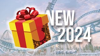 Les coaster qui vont ouvrir en 2024   CALENDRIER DE L’AVENT 2023 🎄 [upl. by Hanna]