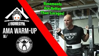 Brandon Campbell on Why Basement Gyms Are Better Than Garage Gyms [upl. by Atirb]