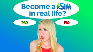 TRAPPED in the SIMS in Real Life [upl. by Lehrer48]