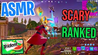 ASMR Gaming 🤩 Fortnite Ranked Solo Relaxing Gum Chewing 🎮🎧 Controller Sounds  Whispering 💤 [upl. by Neiv]