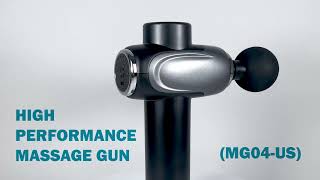 High Performance Massage Gun MG04US [upl. by Oralla]