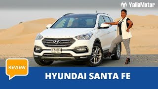 Hyundai Santa Fe 2018 Review  YallaMotorcom [upl. by Polito]