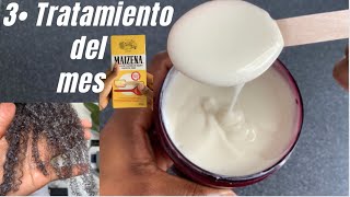 MASCARILLA DE MAIZENA PARA EL CABELLO SECO Y MALTRATADO  COMO eliminar el FRIZZ DEL CABELLO [upl. by Eihtur645]