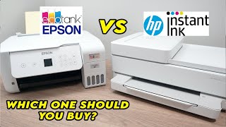 Epson EcoTank VS HP Instant Ink  Which one Should You Buy [upl. by Siuqcram44]