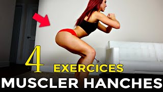 4 MEILLEURS EXERCICES POUR MUSCLER SES HANCHES [upl. by Winer326]