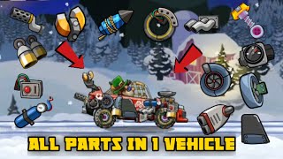 😱ALL PARTS IN 1 VEHICLE in New Public Event Nutcrackers amp Neckflips  Hill Climb Racing 2 [upl. by Ariana]