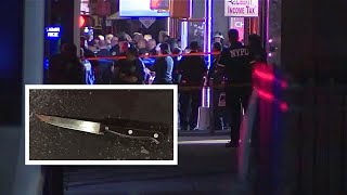 Officer stabbed 2 cops shot in Brooklyn ambush [upl. by Maloney]