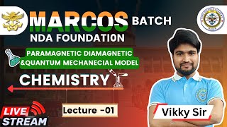 PARAMAGNETIC DIAMAGNETIC AND QUANTUM MECHANECIAL MODEL  BY VIKKY SIR  HINDDEFENCEACADEMY [upl. by Odrautse]