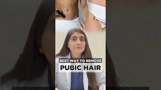 Best way to remove pubic hair  How to remove hair from private part  Intimate area hair removal [upl. by Angelita977]