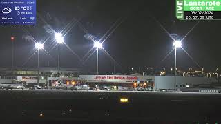 🟢 922024 LIVE LANZAROTE AIRPORT  CLOSEST WEBCAM  Daytime 191 [upl. by Muns]