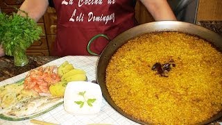 Receta Arroz a banda  Recetas de cocina paso a paso tutorial Loli Domínguez [upl. by Simaj]