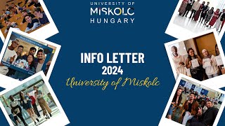 Info Letter 2024  University of Miskolc [upl. by Loree]