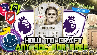 HOW TO CRAFT ANY SBC FOR FREE ON FIFA 22 HOW TO DO LEAGUE SBC METHOD ON ULTIMATE TEAM [upl. by Neeroc]