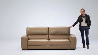 Natuzzi sofa collection  Ergo Natuzzi Italia sofa [upl. by Eitsyrc]