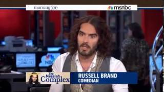 Russell Brand Hammers MSNBC while on interview [upl. by Manolo]