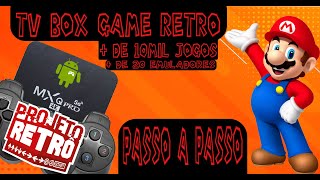 Instalando Games Retro na sua TvBox Passo a Passo  de 10mil Jogos e 20 Emuladores [upl. by Vanderhoek]