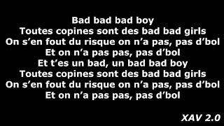 Marwa Loud  Bad Boy Paroles  Lyrics [upl. by Jordanson]