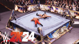 WWE 2K24  ON EXPLOSE LE RING [upl. by Fiel]