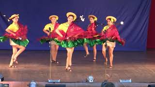 IMPRESIONANTE DANZA Y FOLKLORE DE BOLIVIA ❤💛💚  ZAPATEO DE PASCUA TARIJA🌻 [upl. by Telfore]