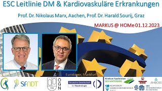 ESC Leitlinie DM amp kardiovaskuläre Erkrankungen  Prof Dr Nikolaus Marx Prof Dr Harald Sourij [upl. by Wiles]