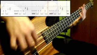 Jamiroquai  Love Foolosophy Bass Cover Play Along Tabs In Video [upl. by Loughlin]