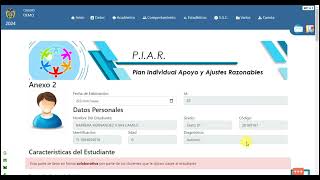 PIAR Anexo 1 y 3 Perfil Docente [upl. by Lipps]