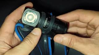 Customized Flashlight Convoy H1 with 18350 Short Tube P35 Hi LED 4000K TIR 30° Lens [upl. by Ahsuat194]