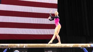 Kyla Ross  Balance Beam  2013 PampG Championships  Sr Women  Day 1 [upl. by Tobi]