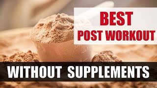 BEST POST WORKOUTNO SUPPLEMENTS बिना सप्लीमेंट का पोस्ट वर्कआउट [upl. by Sirah]