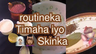 routineka Timaha iyo Skinka 💆🏽‍♀️🧖🏽‍♀️ khfamily like following somaali skincare subscribe [upl. by Danita]