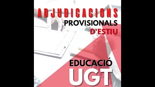 Adjudicacions provisionals destiu [upl. by Samau]