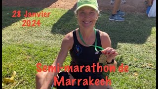 Semimarathon de Marrakech 2024 [upl. by Paris]