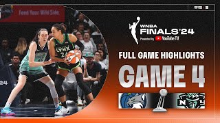 New York Liberty vs Minnesota Lynx  FULL GAME HIGHLIGHTS  WNBA Finals Game 4 [upl. by Eceerehs]