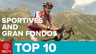 Top 10 Best Sportives And Gran Fondos To Cycle In The World [upl. by Roel]