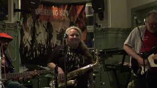 quotRock You Babyquot with Karena K Ashton on lead vocals at The Blues Jam at the Rising Sun Isleworth [upl. by Ark]