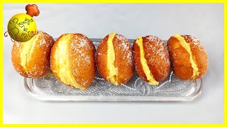 BOLAS DE BERLIM  SONHOS DE PADARIA  🍎 Receitas do Paraíso [upl. by Sylas881]