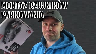 Montaż czujników parkowania z allegro jak zaoszczędzić 400 zł  DIY instalacja zrób to sam [upl. by Skye721]