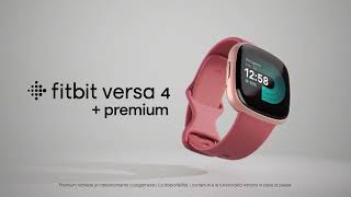 Ottieni migliori risultati dai tuoi allenamenti con Fitbit Versa 4 [upl. by Elletsirhc]