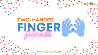 TWOHANDED FINGER FITNESS  Finger Exercises amp Gym  Handwriting Exercise WarmUp Activity [upl. by Arrimat]