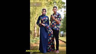 Model Baju Batik Wanita Modern 2018 Gamis Batik Pesta 2018 [upl. by Karli233]