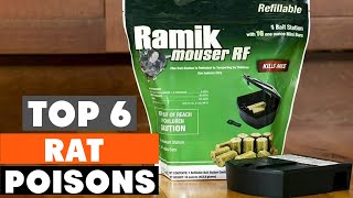 Top 6 Best Rat Poisons in 2024  The Ultimate Countdown Reviews amp Best Picks [upl. by Nho567]