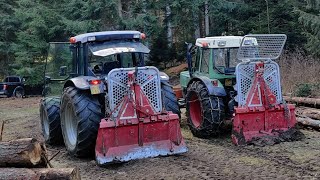 🌲Käferjagd hat begonnen🌲Forstarbeit Extrem  Lamborghini amp Tajfun [upl. by Oinigih]