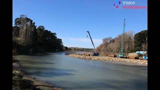 Puketapu Bridge  August Timelapse [upl. by Ailana]