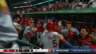 Albert Pujols Hits His 703rd Career Home Run [upl. by Yeltnerb976]