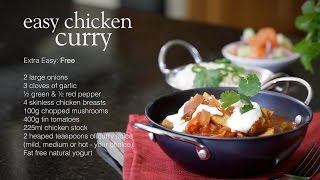 Slimming World Synfree easy chicken curry recipe  FREE [upl. by Black]