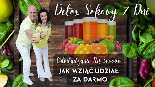 7 dniowy DETOX SOKOWY  jak wziąć udział za darmo [upl. by Fleta]