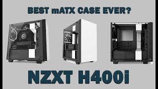 NZXT H400i  mATX case with loads of options [upl. by Waddle]