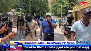 DirektÃ¨ CNE a mete pyel atÃ¨ pou netwaye tout anba lavil la [upl. by Isabel]