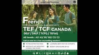 Unlock your future in Canada with TEF and TCF 🌟 Master French and watch new opportunities unfold [upl. by Sheeree291]