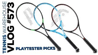 Playtesters Picks favorite NEW racquet  VLOG 573 [upl. by Ntisuj590]